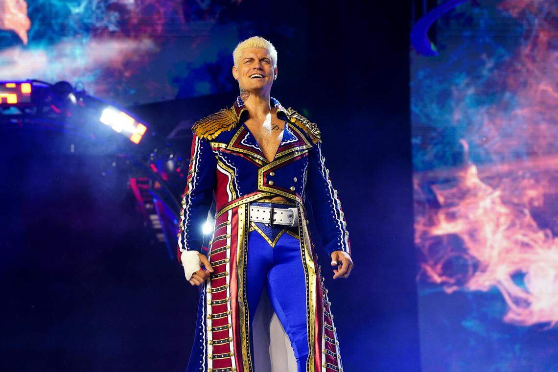 Wrestler Cody Rhodes defends AEW title in Charlotte | Charlotte